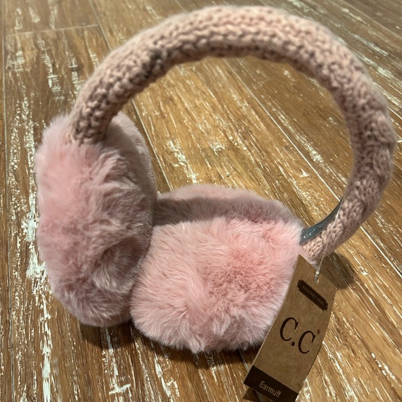 C.C. Pink Earmuffs - Picture 2 of 2